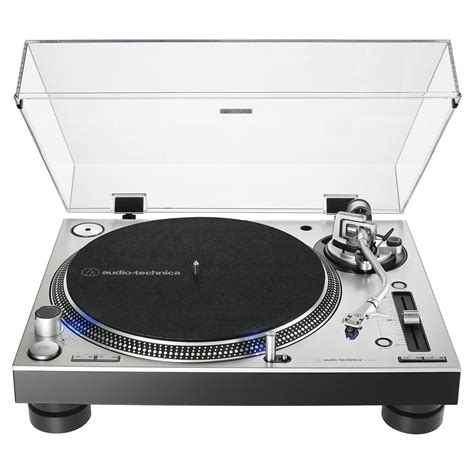 Audio Technica At Lp140xp Direct Drive Dj Turntable Silver Gear4music