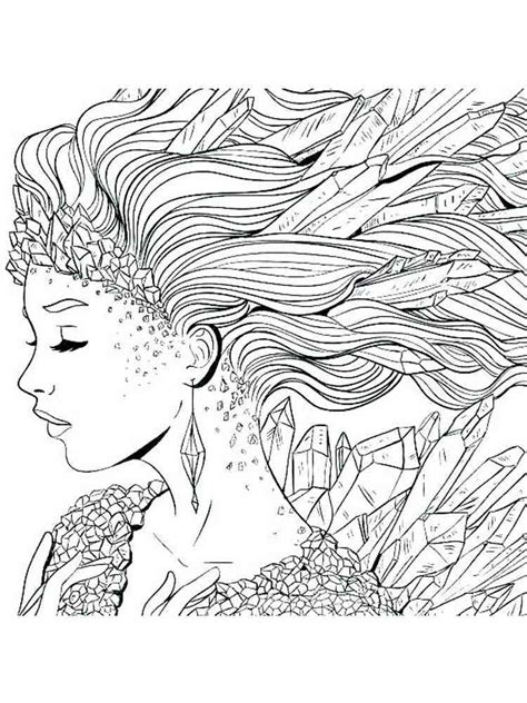 Hard Coloring Pages For Adults