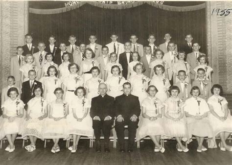 Class Of 1955 St Wenceslaus Catholic School