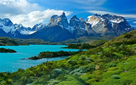 Torres Del Paine Parque Nacional Nature Landscape