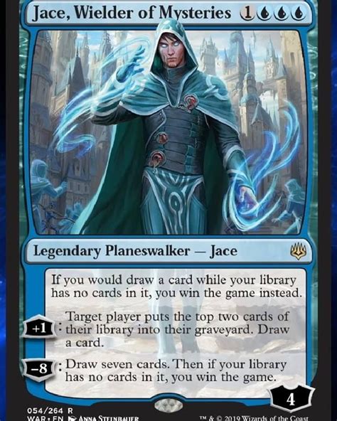 Mtg Magic The Gathering Card War Of The Spark Preview Spoiler Jace