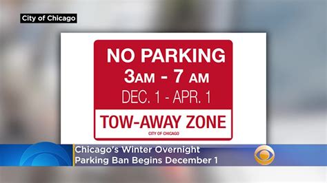 Chicagos Winter Overnight Parking Ban Begins Tonight Youtube