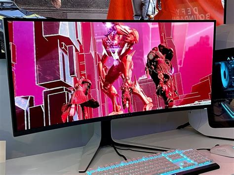 Dell Alienware 34 Curved Qd Oled Monitor Features A 175 Hz Refresh Rate