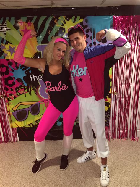 Barbie And Ken Workout Costume Barbie Halloween Costume Couples Halloween Outfits Barbie