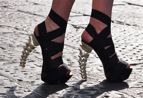 Slip Into Outrageous Shoes In The Trenches