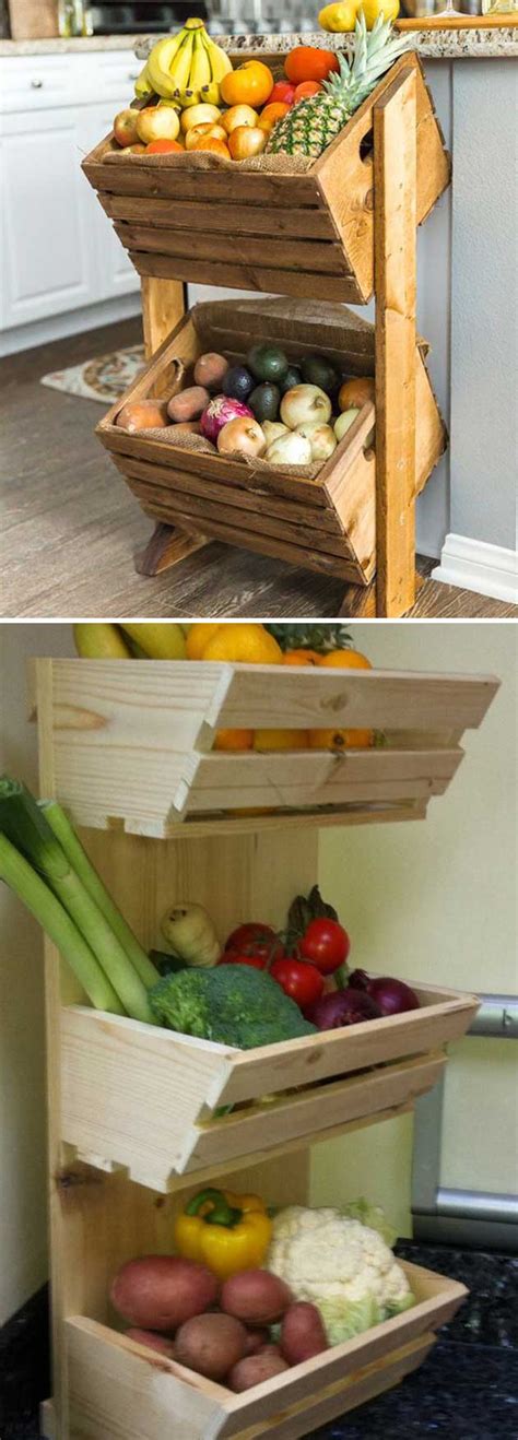 15 Cool Kitchen Ideas For Storing Fresh Produce Styletic