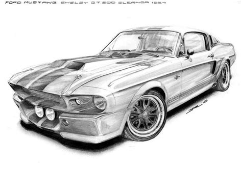 Ford Mustang Shelby Gt 500 Eleanor 1967 By Krzysiek Jac On Deviantart