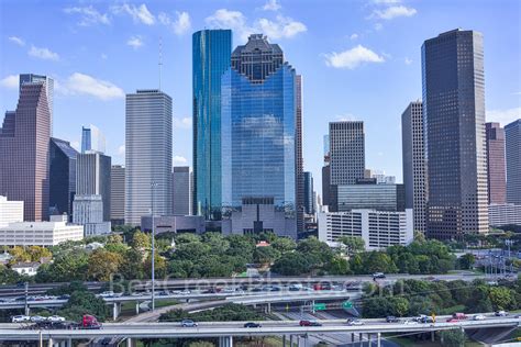 Houston Cityscape Daytime | Bee Creek Photography - Landscape, Skyline and Aerial images and prints