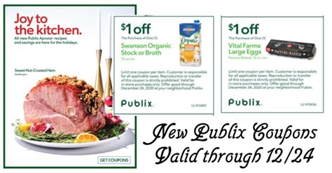 New Publix Coupons – $1/1 Swanson & $1/1 Vital Farms Eggs