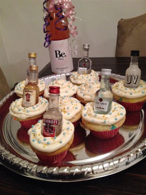 21st birthday party favors for girls. 21st Birthday Cupcakes | Food | Pinterest | Bottle ...