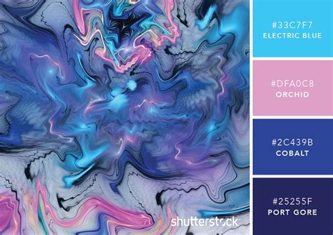 101 Color Combinations To Inspire Your Next Design Abstract Color