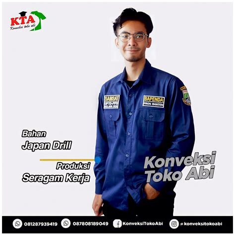 pembuatan baju seragam kerja - Konveksi Toko Abi