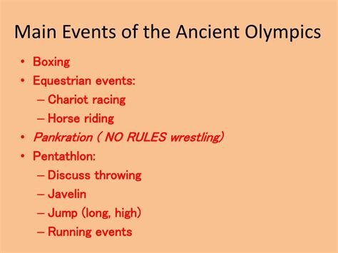 Ppt Ancient Greek Olympics Powerpoint Presentation Free Download