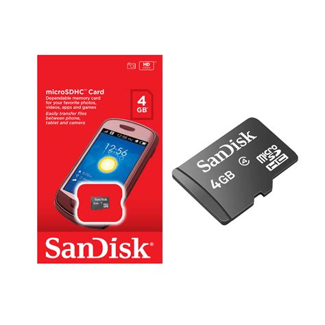 Sandisk 4gb Micro Sd Memory Card For Lg G4 G3 Lg G2 G3 S Leon Lg G Flex