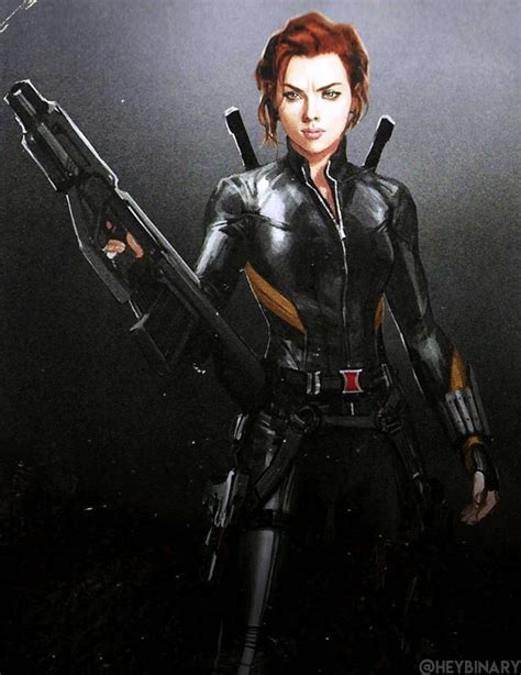 Concept Art From Avengers Endgame Black Widow Marvel Comics Concept