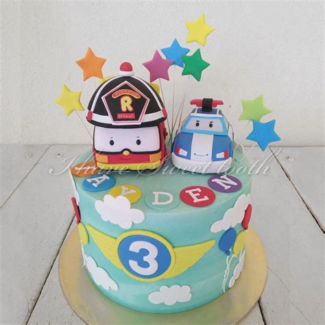 In this video i'll show you how to make the best robocar poli fondant cake.this is very simple kids. Robocar Poli Theme Cake #ihavesweettooth #buttericingcake ...
