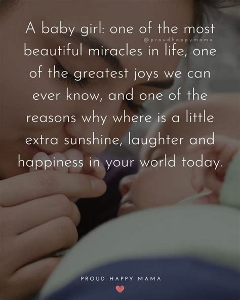 55 Sweet Baby Girl Quotes To Welcome A Newborn Daughter