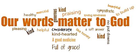 Do Our Words Matter Reasons For Hope Jesus