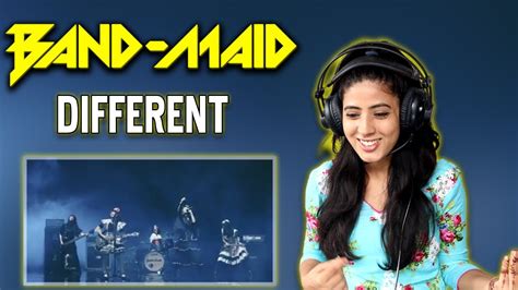 nepali girl reacts to band maid different reaction youtube