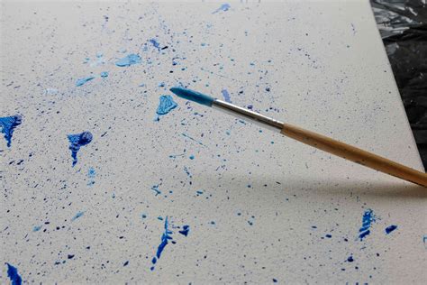 How To Splatter Paint