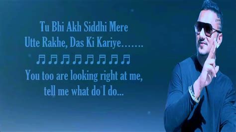 Dil Chori Sada Ho Gaya Lyrics Yo Yo Honey Singh Lyrics With English Youtube