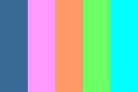 Dino Neon Pastel Color Palette Color Name Finder