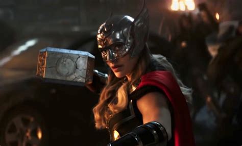 First Teaser Of Chris Hemsworth S Thor Love And Thunder Introduces Natalie Portman As Mighty