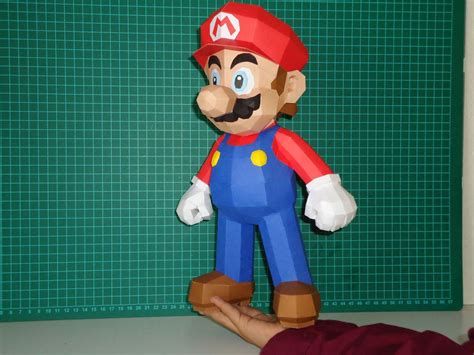 Make Your Own Super Mario Paper Craft Gadgetsin