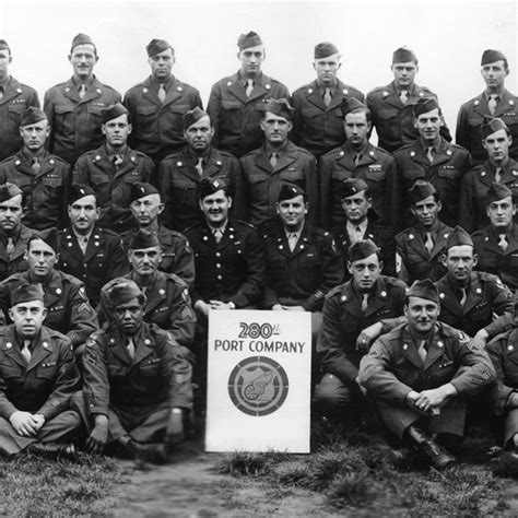 Longshore Soldiers Army Port Battalions In Wwii 280th Port Company