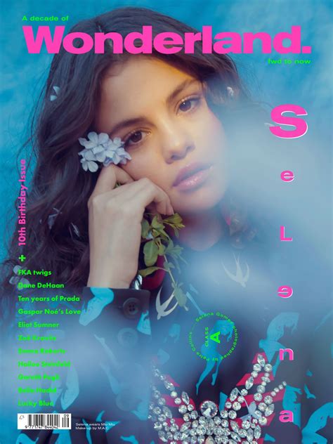 Selena Gomez On The Cover Of Wonderland Magazine’s 10th Anniversary Issue Hawtcelebs