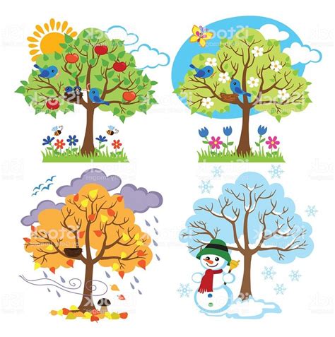 Four Seasons Clipart Pictures 10 Free Cliparts Download Images On