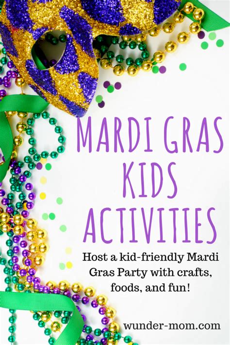 In the united states, this holiday is synonymous with new orleans, louisiana. Mardi Gras Kids Activities