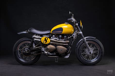 Not So Mellow Yellow A Triumph Scrambler From Fcr Cycles Online