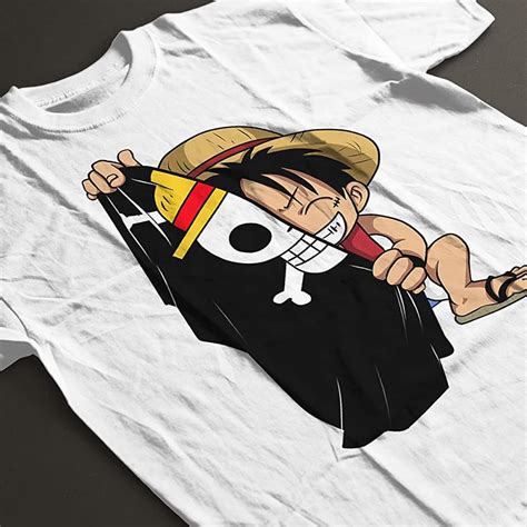 Monkey D Luffy Flag One Piece Mens T Shirt Amazonfr Vêtements Et