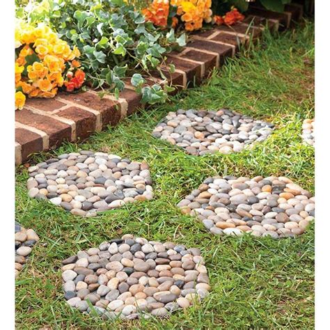 Buy decorative garden stepping stones and get the best deals at the lowest prices on ebay! Hexagon River Rocks | Stepping Stones | Garden stepping ...