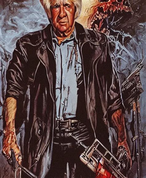 Illustration Of Clu Gulager As Burt From Return Of The Stable