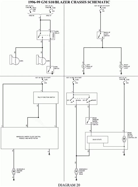 The oem gray/black door switch wire will not always work on some alarm installs for a door trigger due to a factory diode. 1997 Chevy S10 Wiring Diagram | Free Wiring Diagram