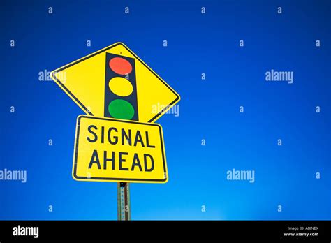 Traffic Signal Ahead Hi Res Stock Photography And Images Alamy