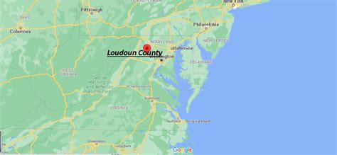 Where Is Loudoun County Virginia Loudoun County Map Where Is Map