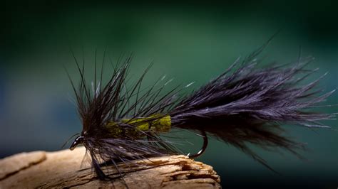 The Woolly Bugger Classic Trout Fly Tying Michael Jensens Angling