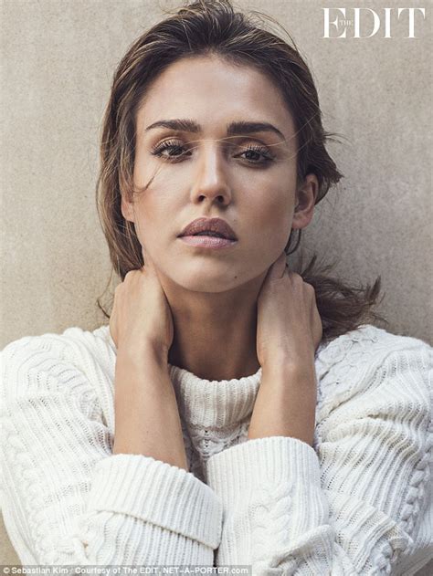Jessica Alba Discusses Sexism While Posing For Knitwear Photoshoot