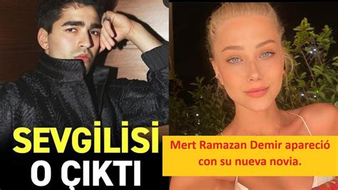 Mert Ramazan Demir apareció con su nueva novia YouTube