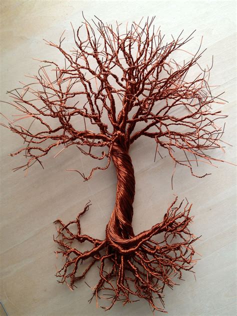 Copper Wire Collection By Twistedforest On Etsy Wire Tree Sculpture Wire Trees Metal Tree