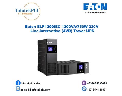 Eaton Ellipse Pro Va W Line Interactive Avr Elp Iec Ups