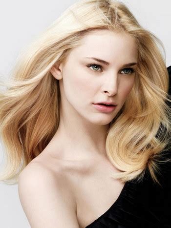 Pale skinned blondes can look super in white if it's appropriately contrasted with a strong colour like black or a bright. Blonde hair colors for pale skin
