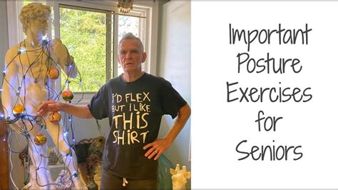 Important Posture Exercises For Seniors Youtube