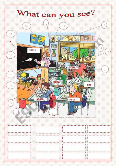 What Can You See What Are They Doing Esl Worksheet By Nines Picado