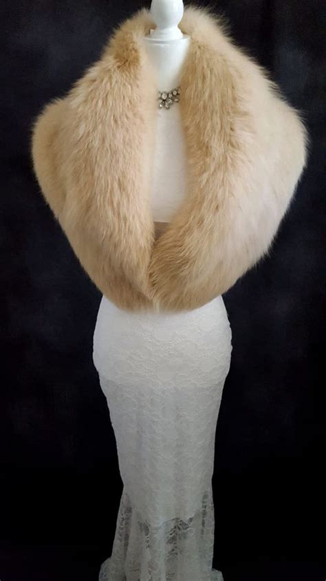 Luxury Vintage Fox Fur Stoles Norwegian Fox Fur Shawls And Wraps