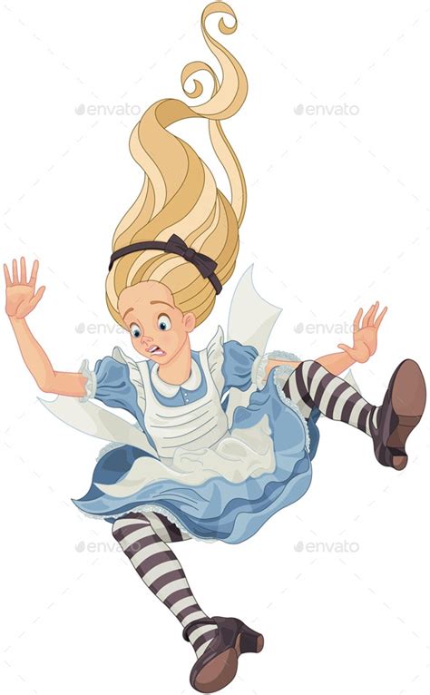 Falling Alice By Dazdraperma Graphicriver