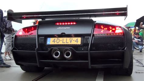 Lamborghini Murci Lago Lp Sv R Sound Start Up Brutal Revs And